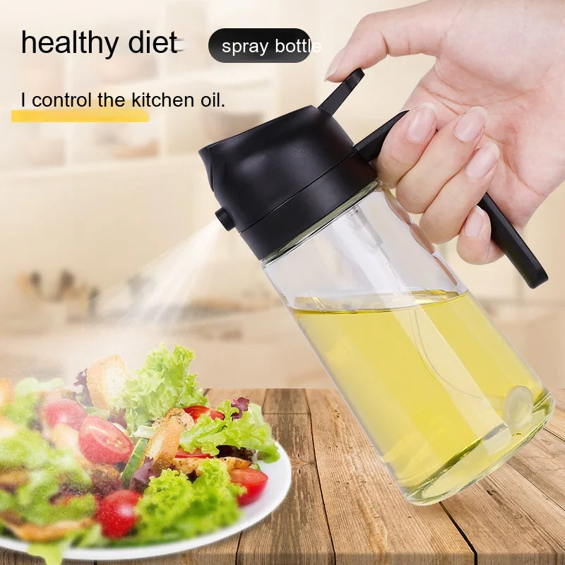 2-in-1 Spray Bottle for Healthy Cooking
