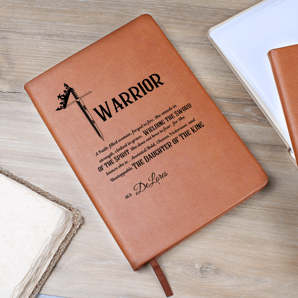 Personalized Warrior Journal – A Gift of Strength & Resilience