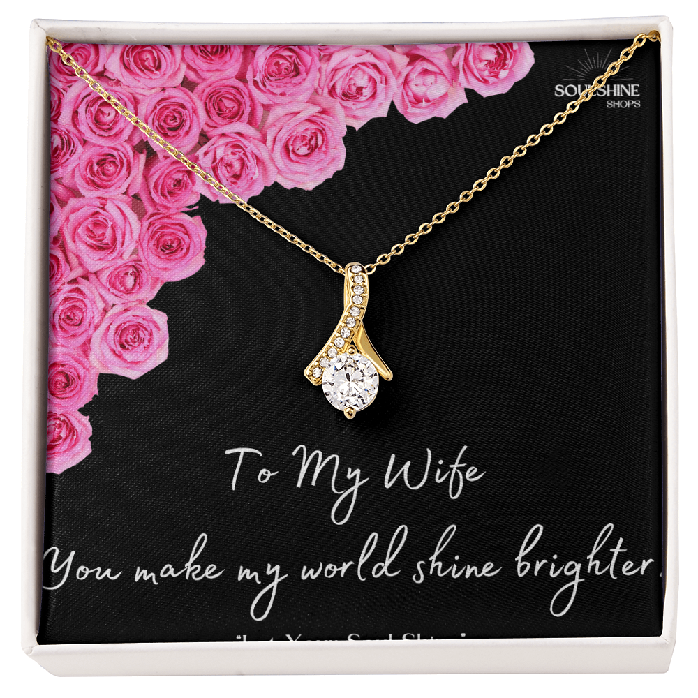 To my Wife, Alluring Beauty Necklace