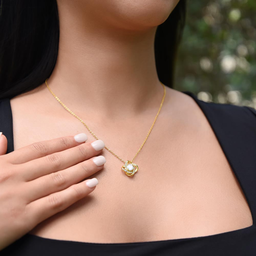 Love Knot Necklace for Mom!