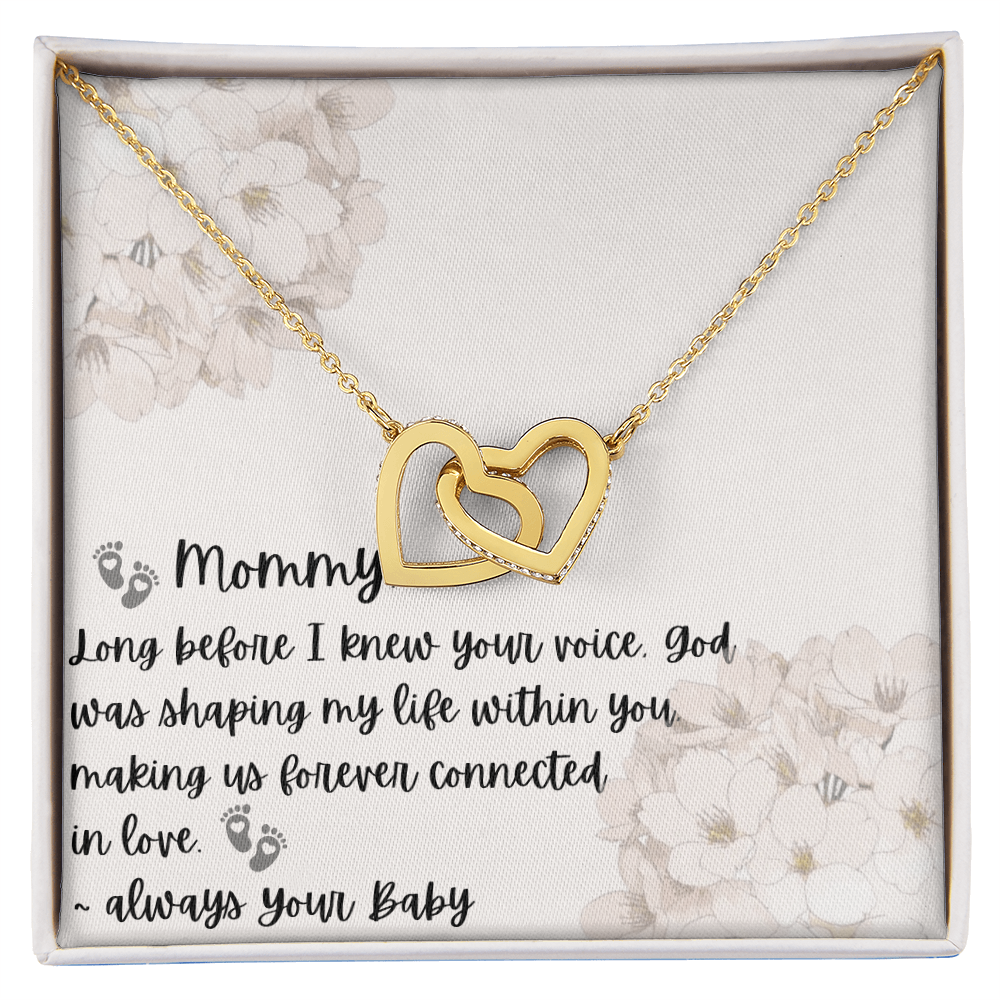 Mother~Child Forever Connected Hearts Necklace