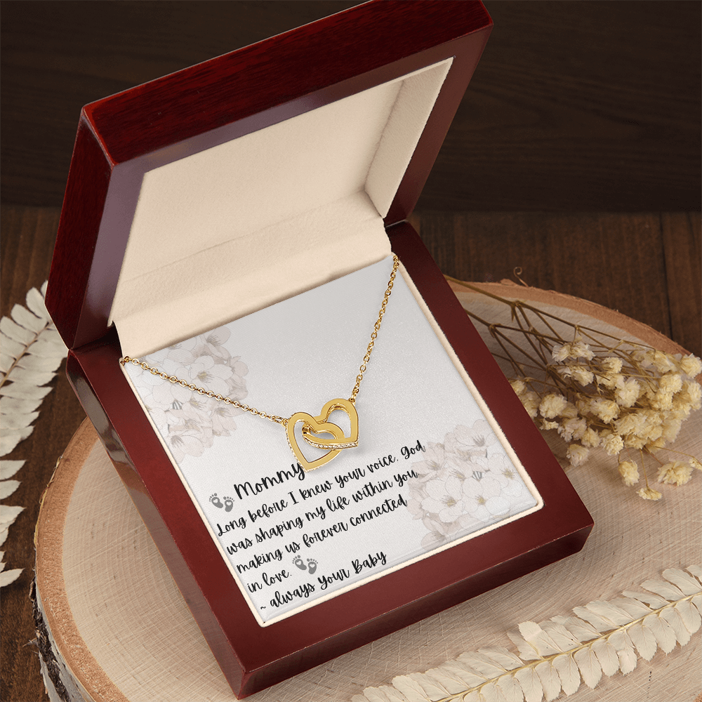 Mother~Child Forever Connected Hearts Necklace