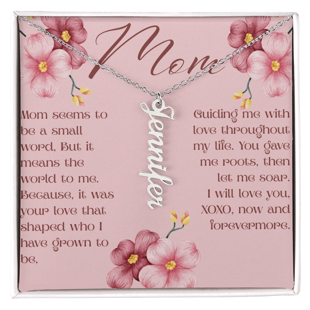 Mom~ Children's Name Pendant