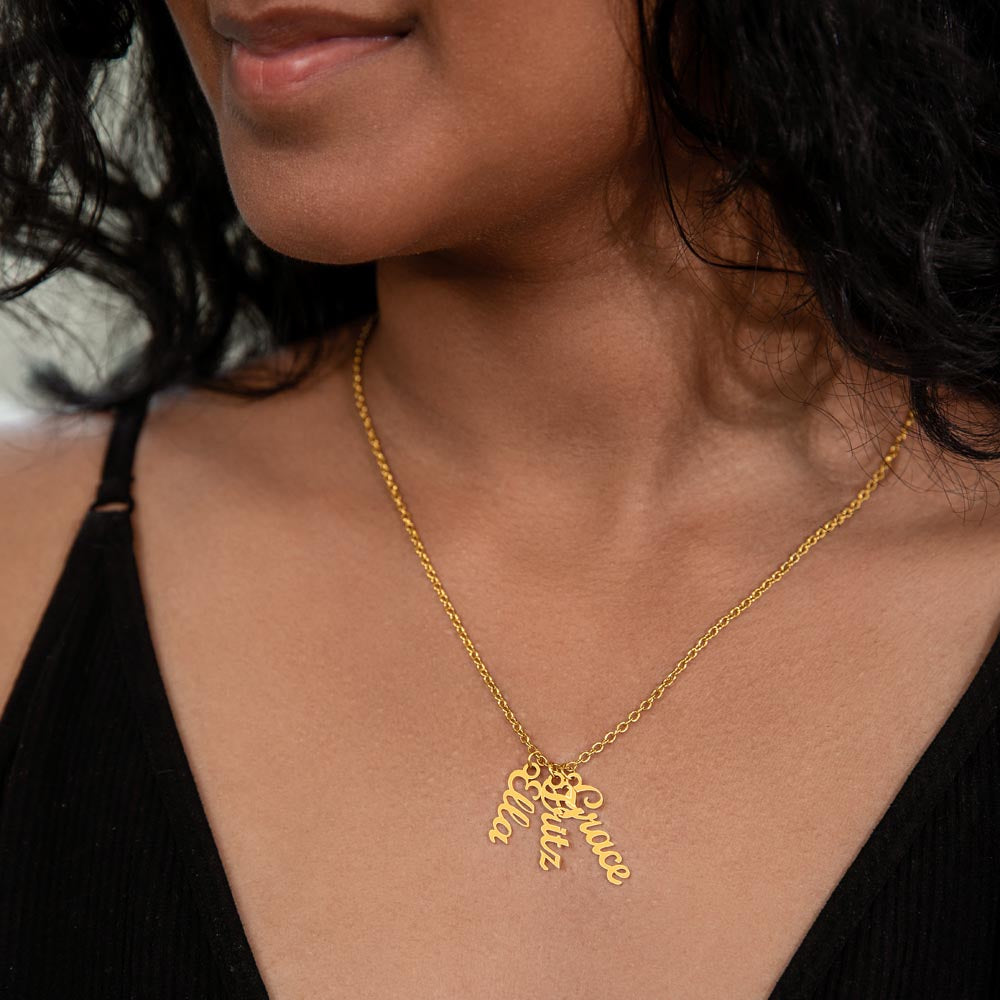 Mom~ Children's Name Pendant