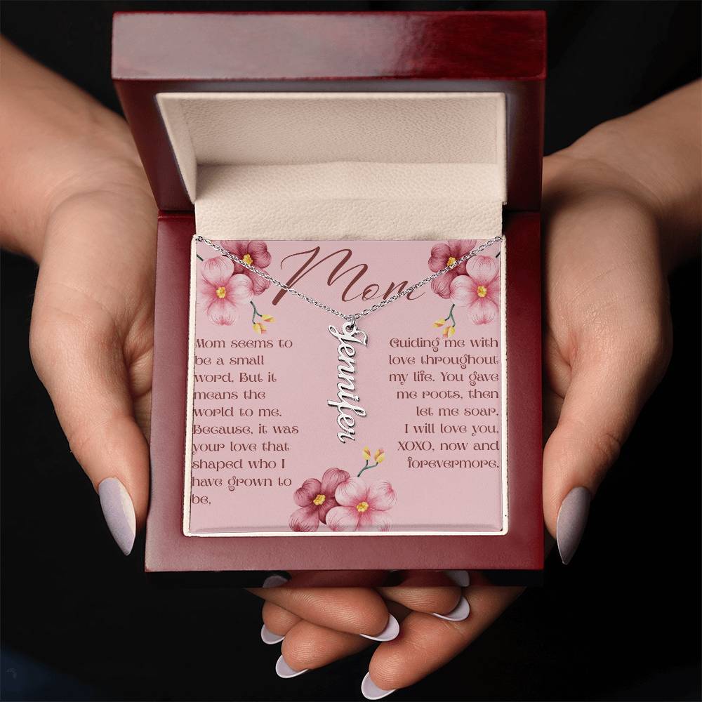 Mom~ Children's Name Pendant