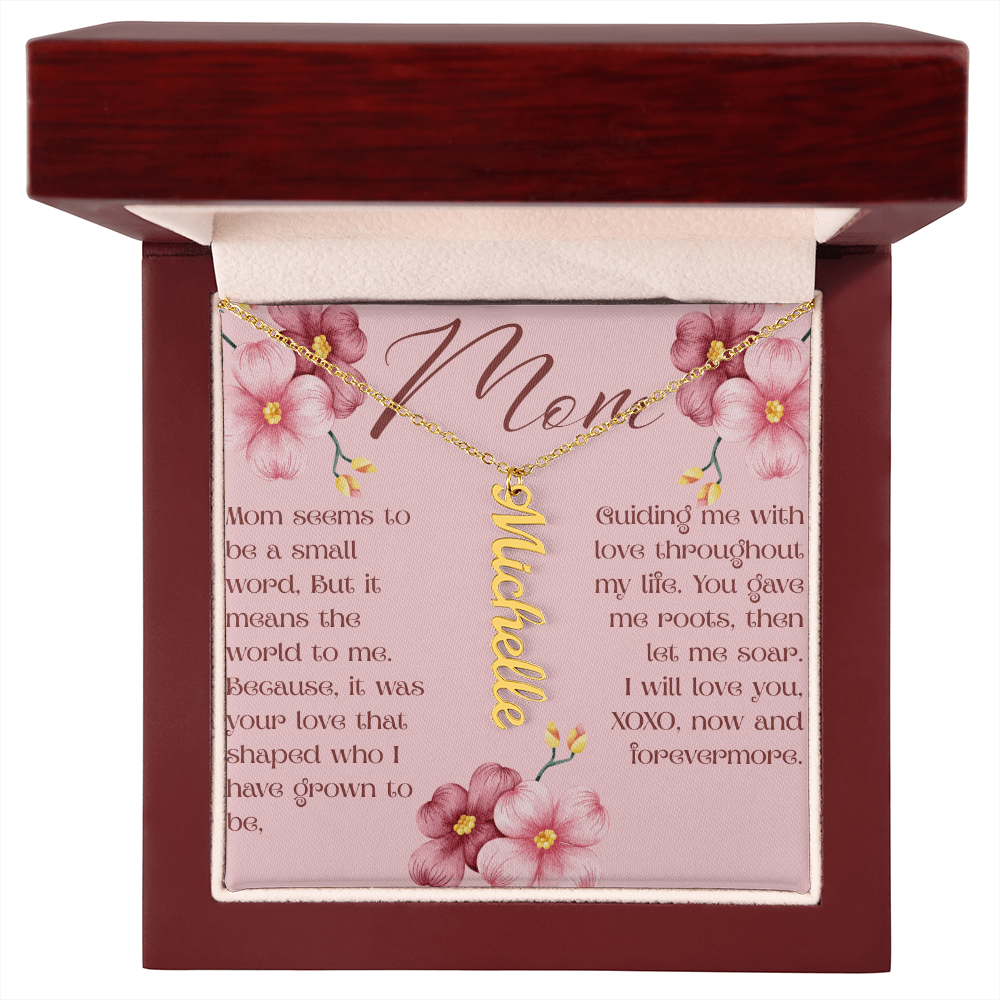 Mom~ Children's Name Pendant