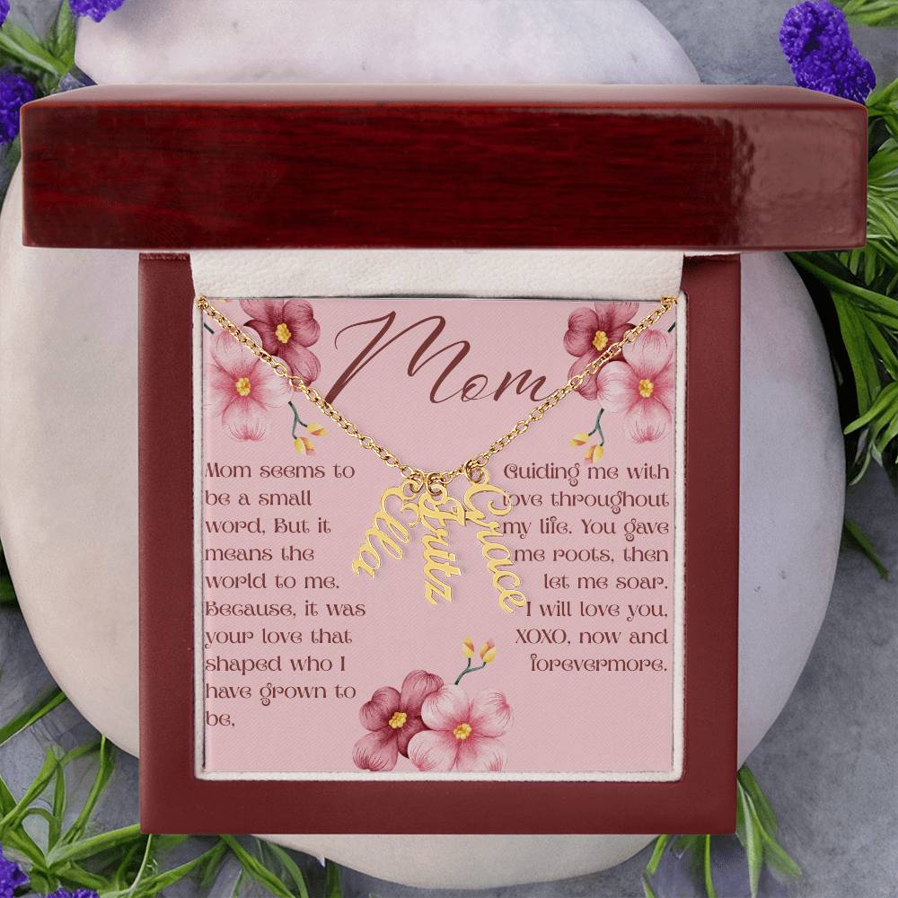 Mom~ Children's Name Pendant