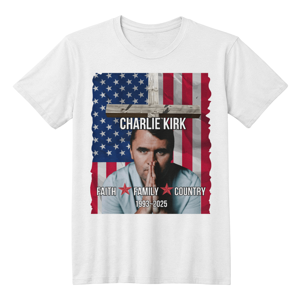 Charlie Kirk Memorial Shirt
