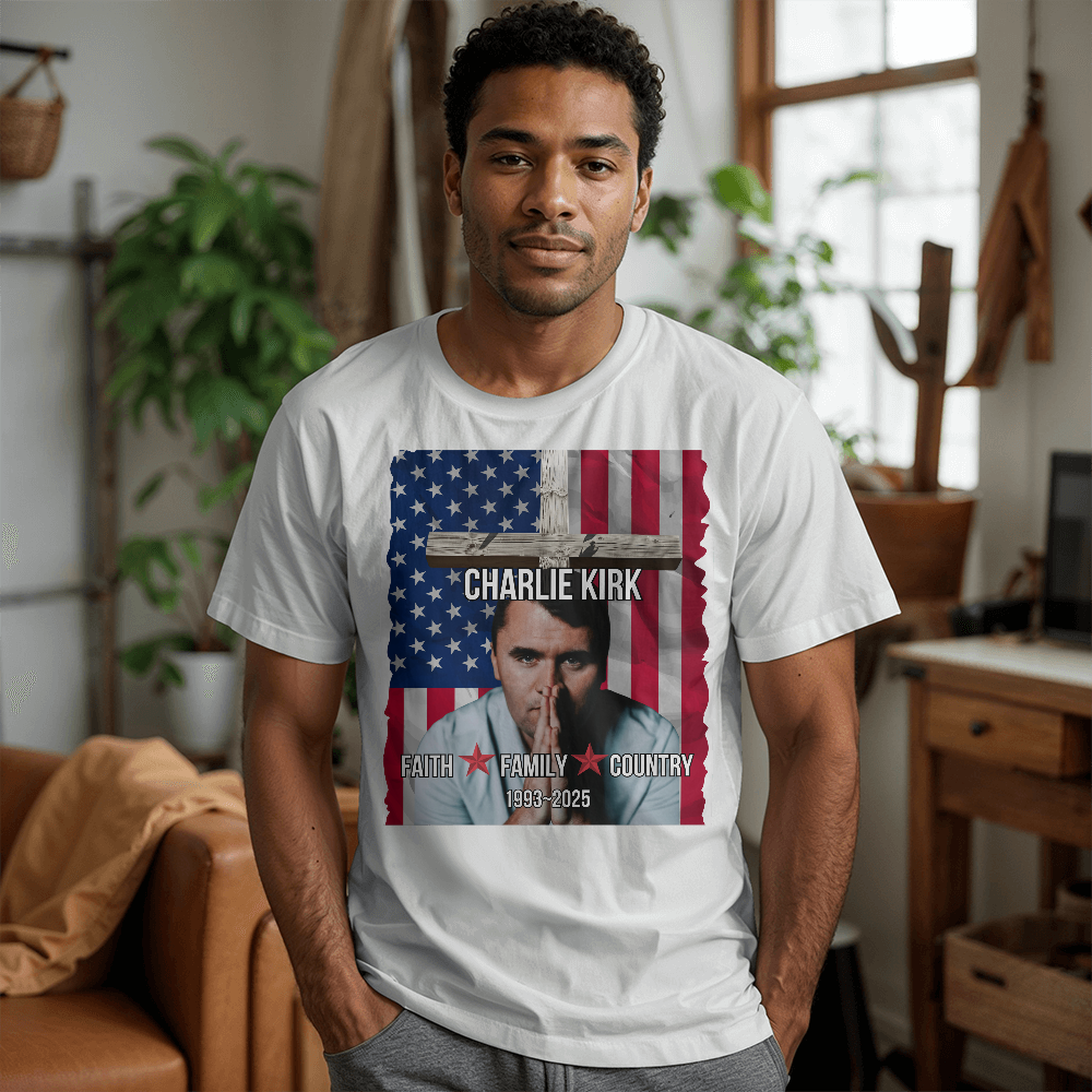 Charlie Kirk Memorial Shirt