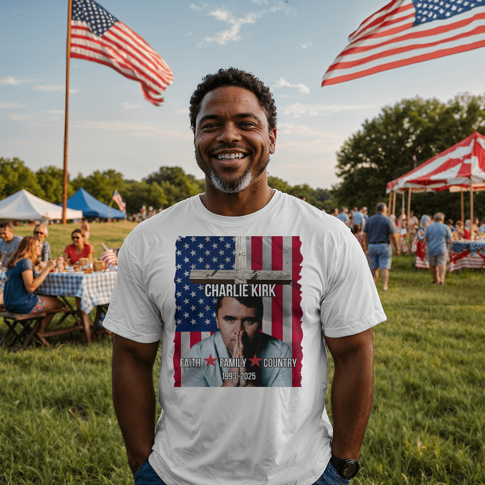 Charlie Kirk Memorial Shirt