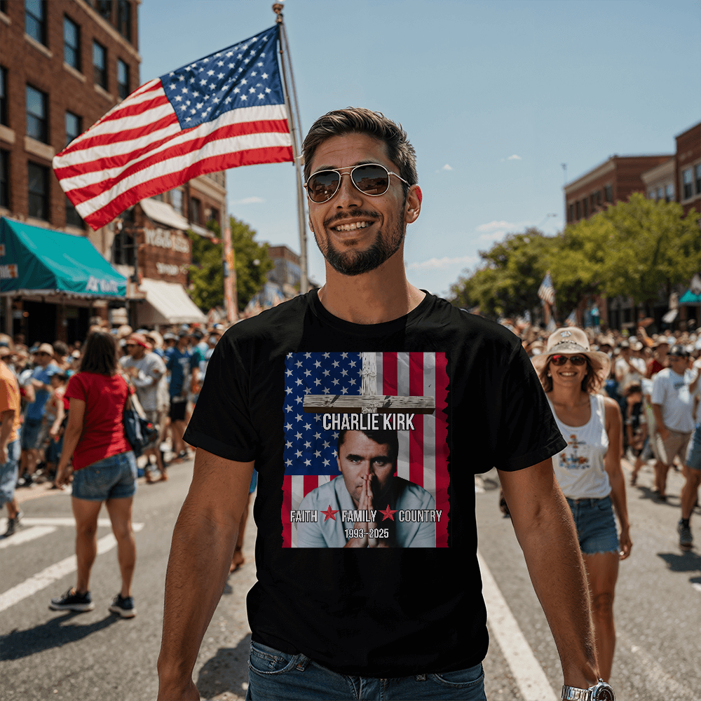 Charlie Kirk Memorial Shirt