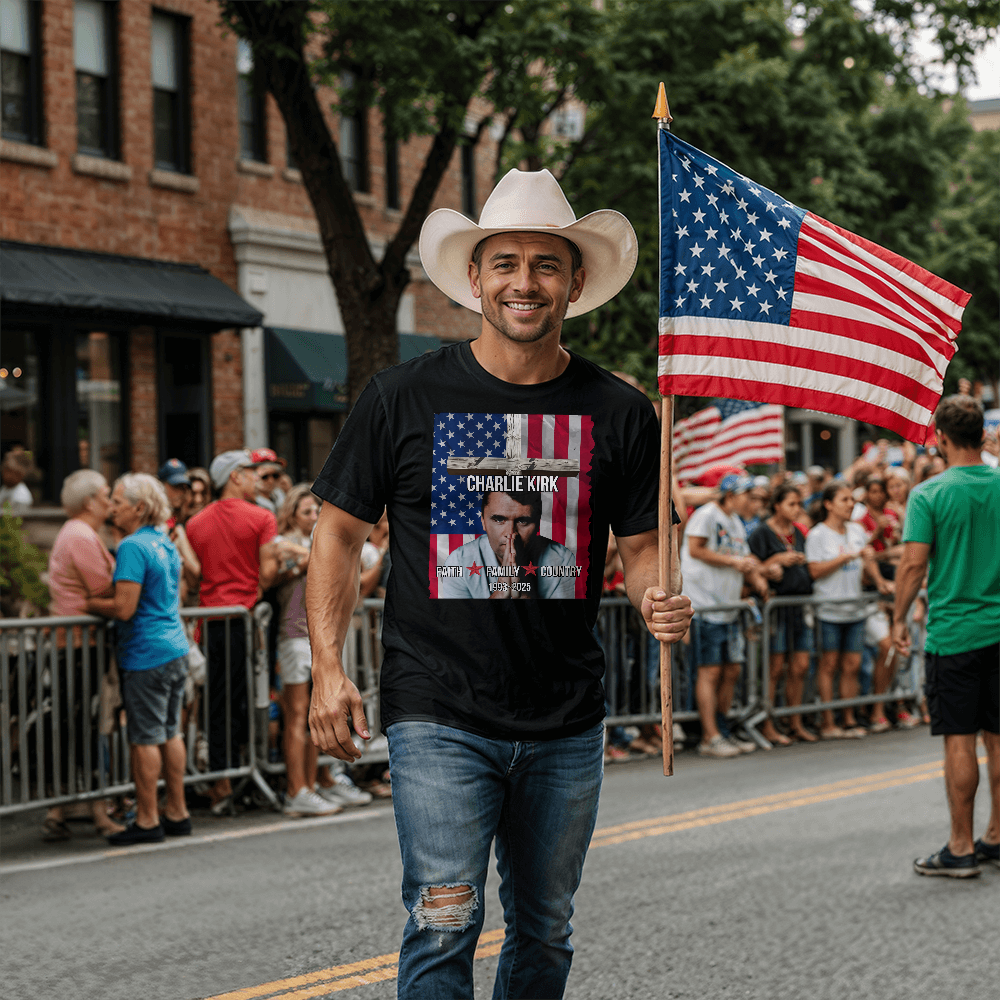 Charlie Kirk Memorial Shirt