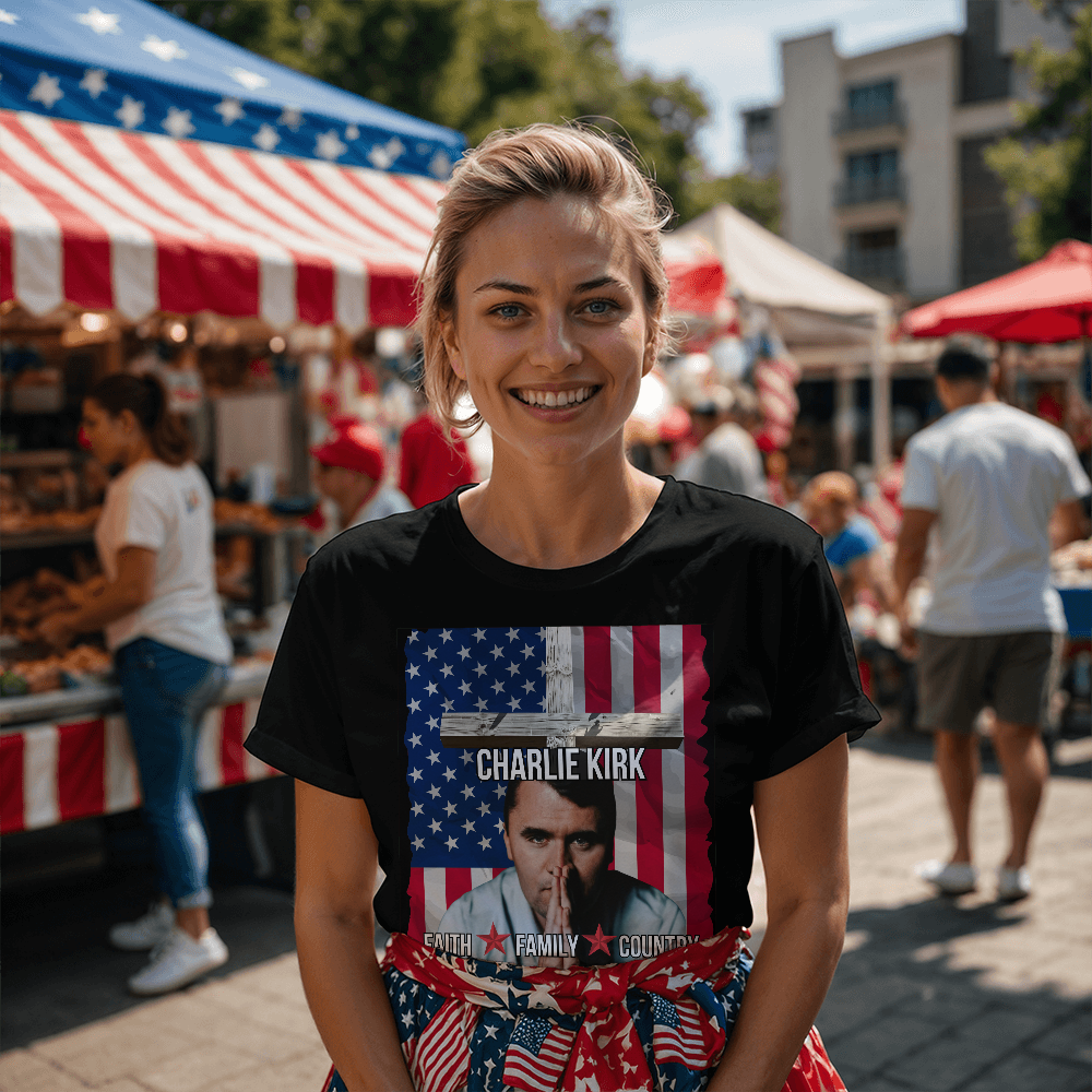 Charlie Kirk Memorial Shirt