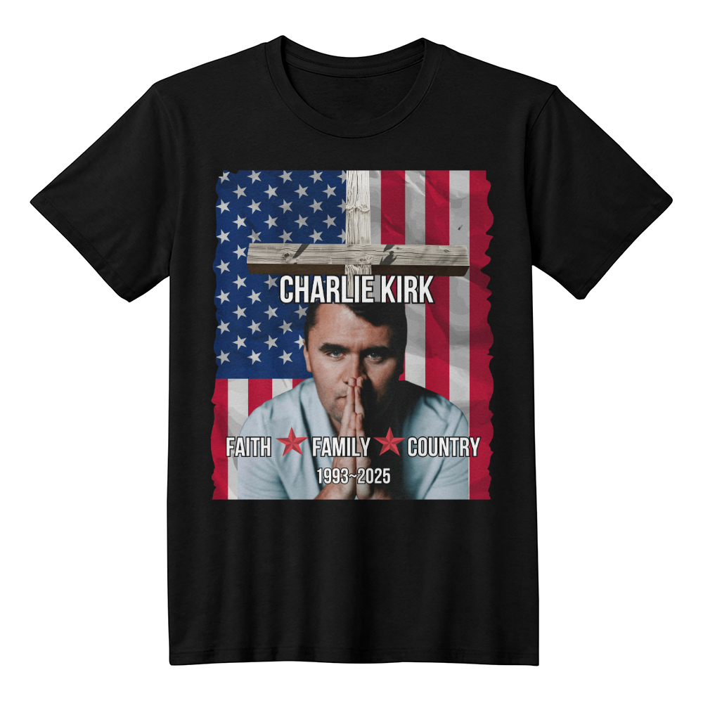 Charlie Kirk Memorial Shirt