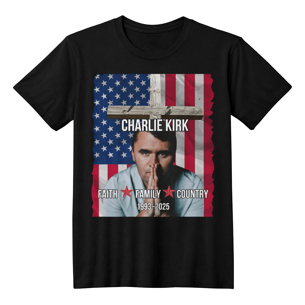 Charlie Kirk Memorial Shirt