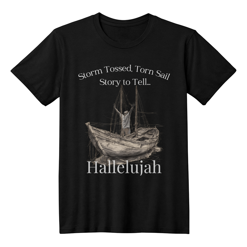 Men's Black Storm Tossed Hallelujah Shirt