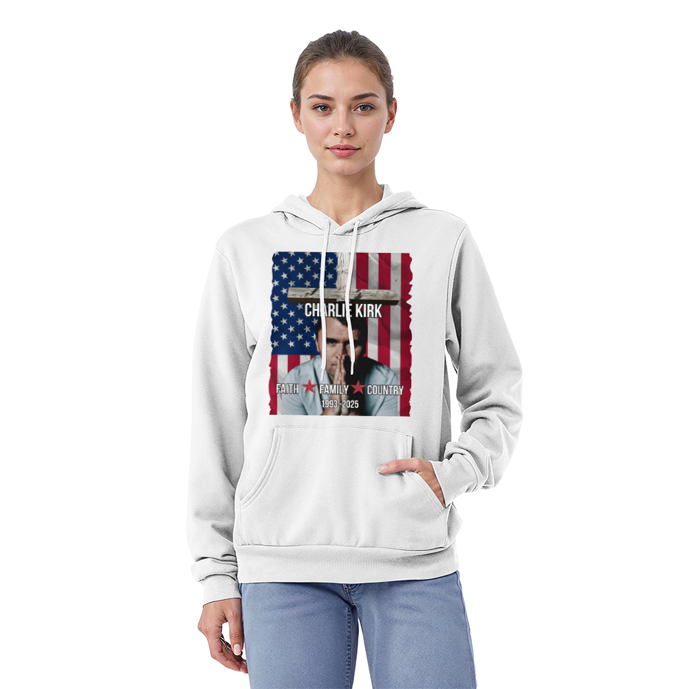 Charlie Kirk Memorial Hoodie