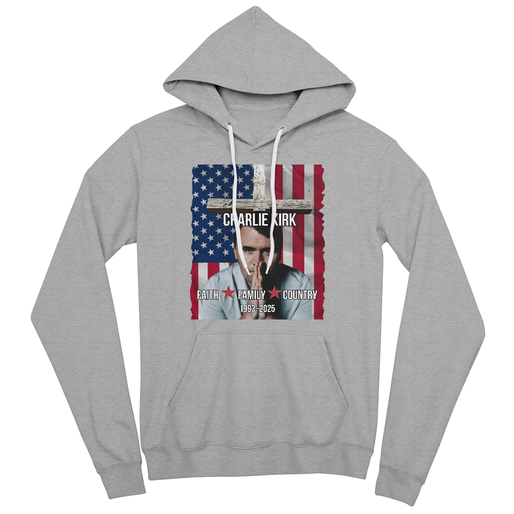 Charlie Kirk Memorial Hoodie