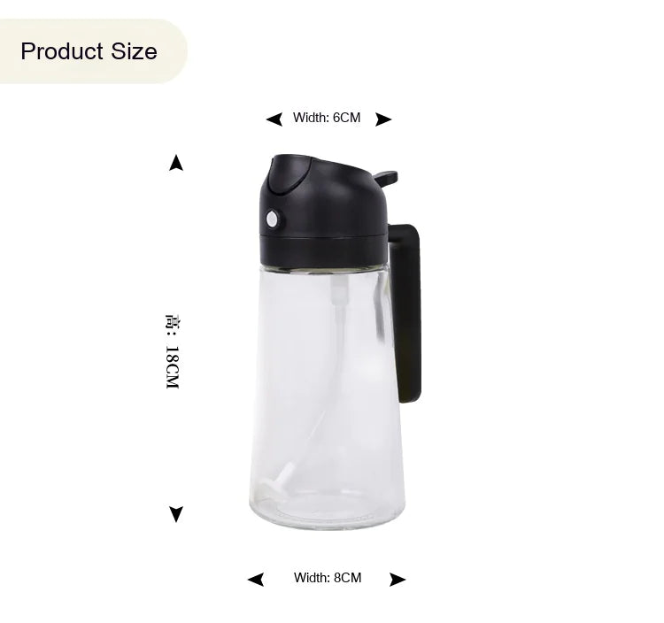 2-in-1 Spray Bottle for Healthy Cooking