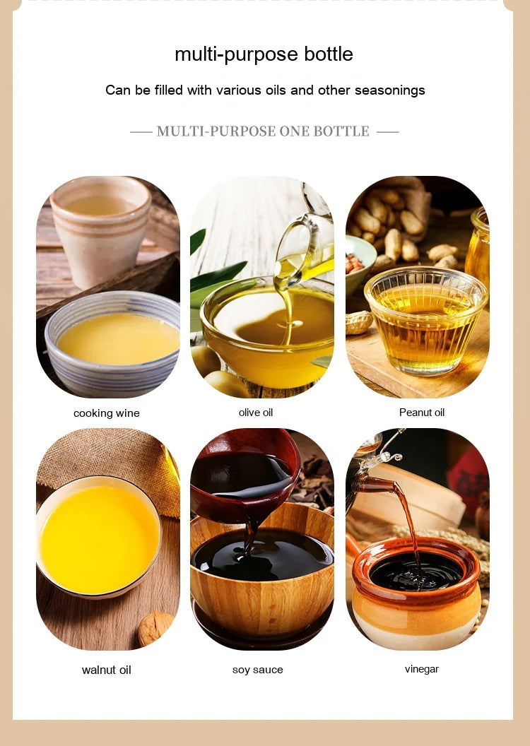 2 in 1 Dispenser Bottle for Healthy Cooking