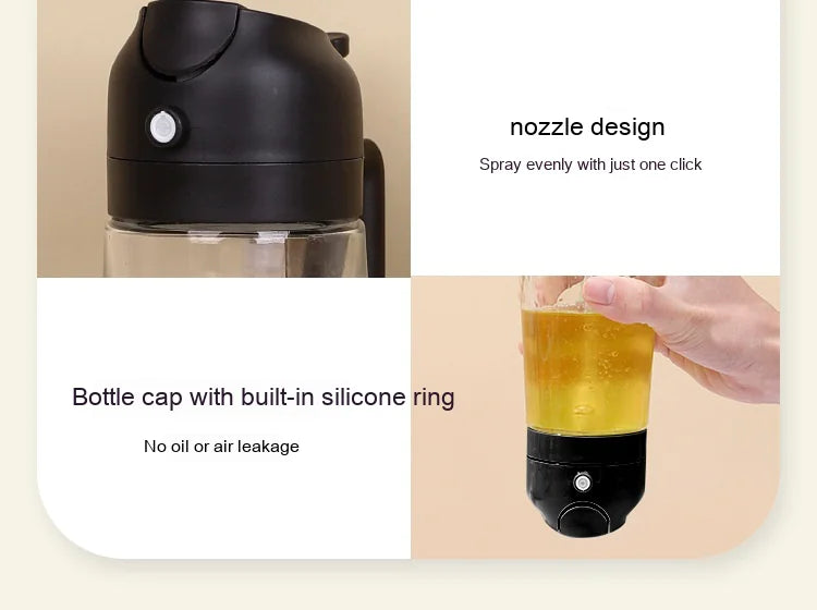 2 in 1 Dispenser Bottle for Healthy Cooking