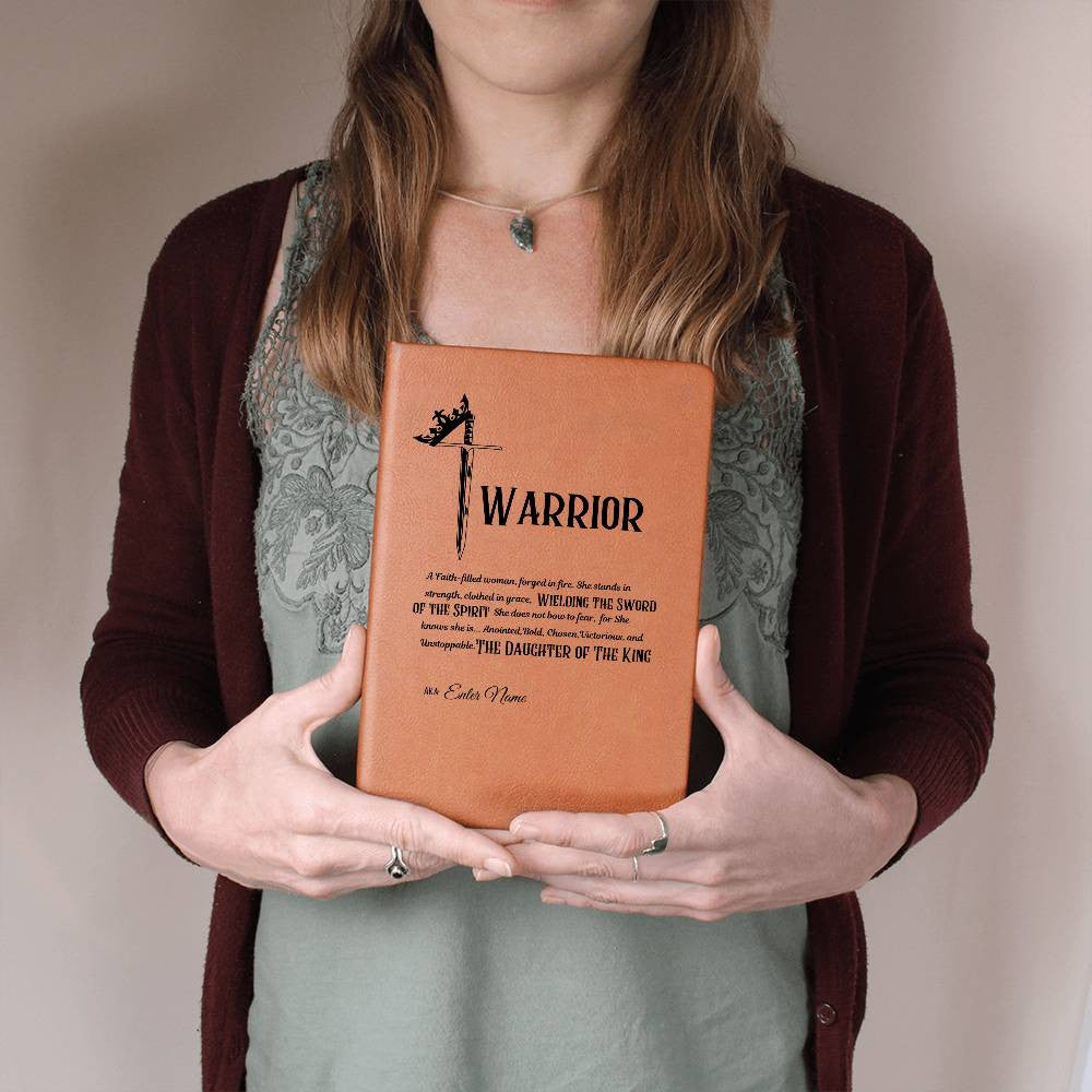 Personalized Warrior Journal – A Gift of Strength & Resilience