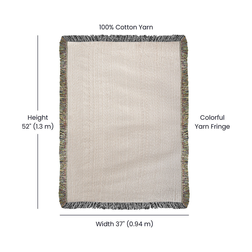 Photo Heirloom Woven Blanket (Portrait)
