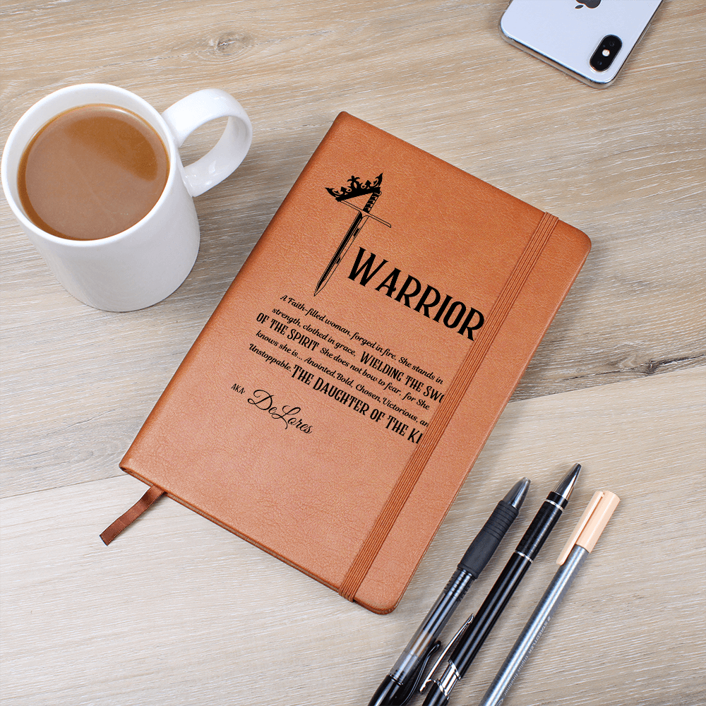 Personalized Warrior Journal – A Gift of Strength & Resilience