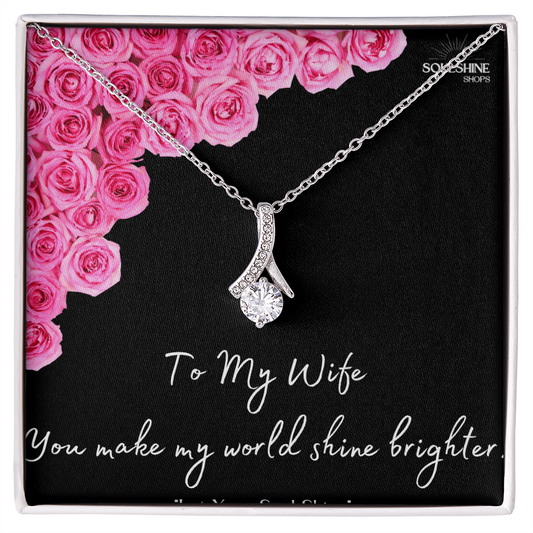 To my Wife, Alluring Beauty Necklace