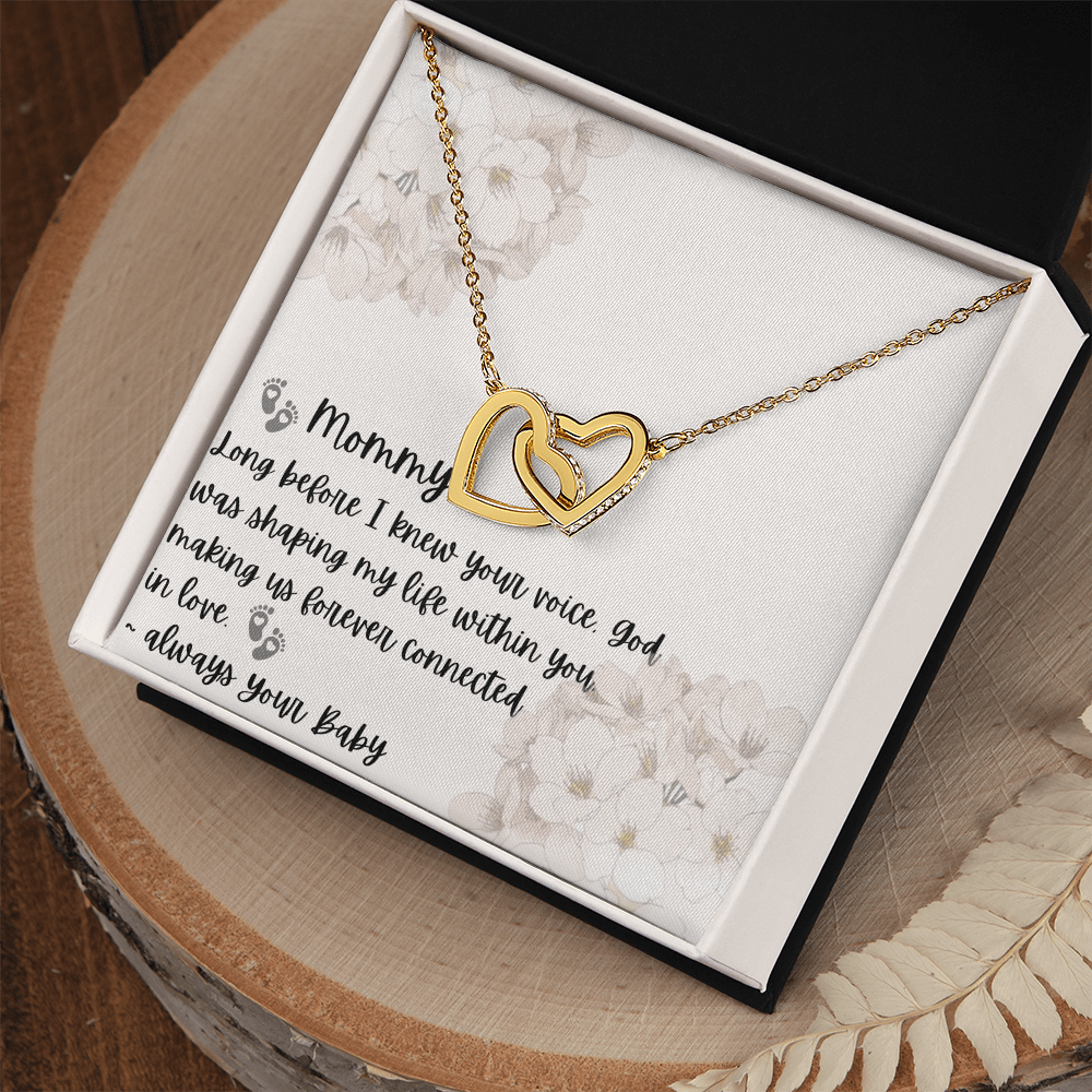 Mother~Child Forever Connected Hearts Necklace