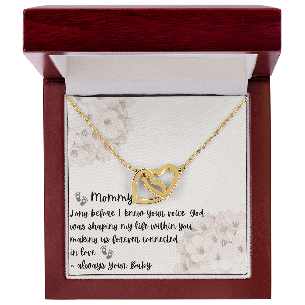 Mother~Child Forever Connected Hearts Necklace