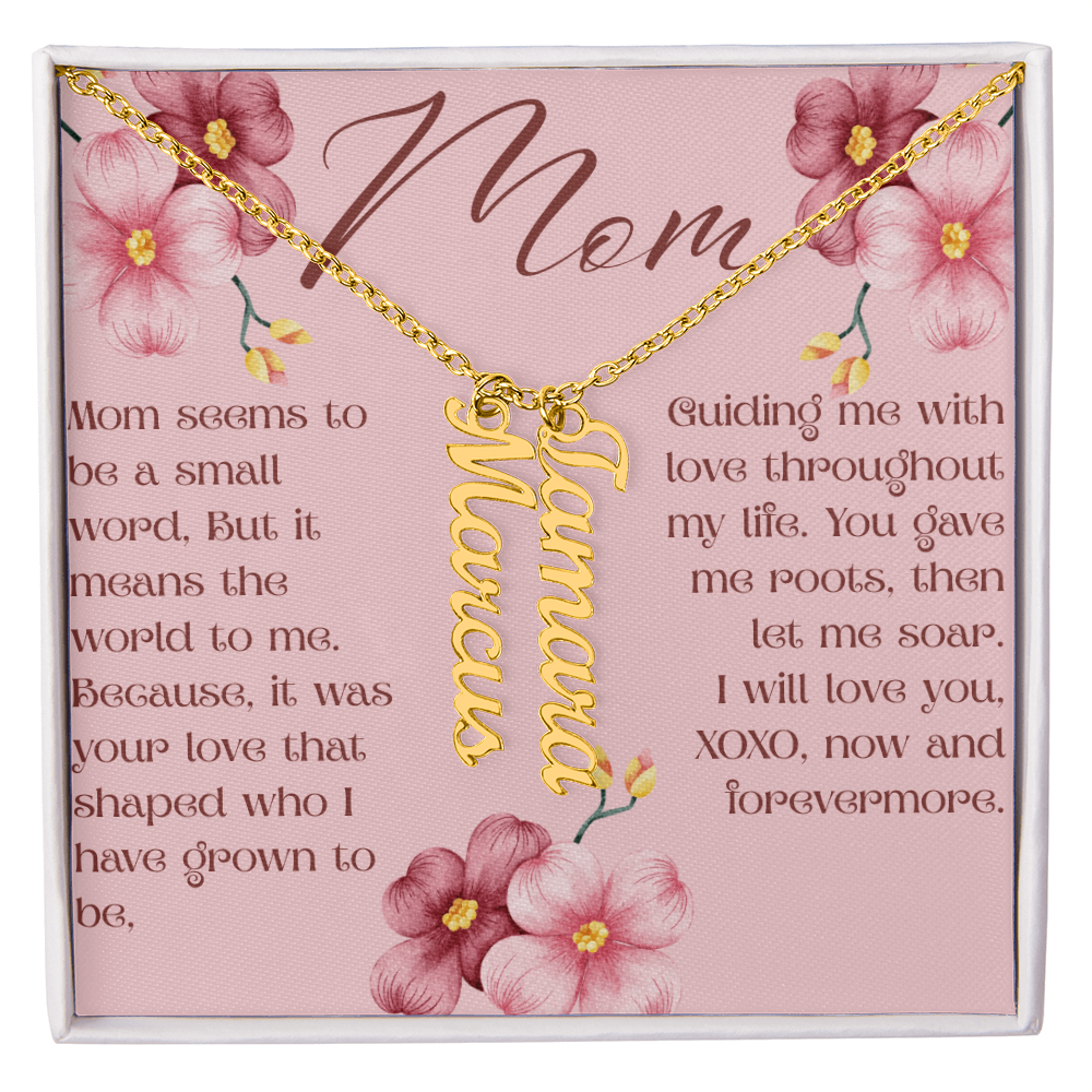 Mom~ Children's Name Pendant