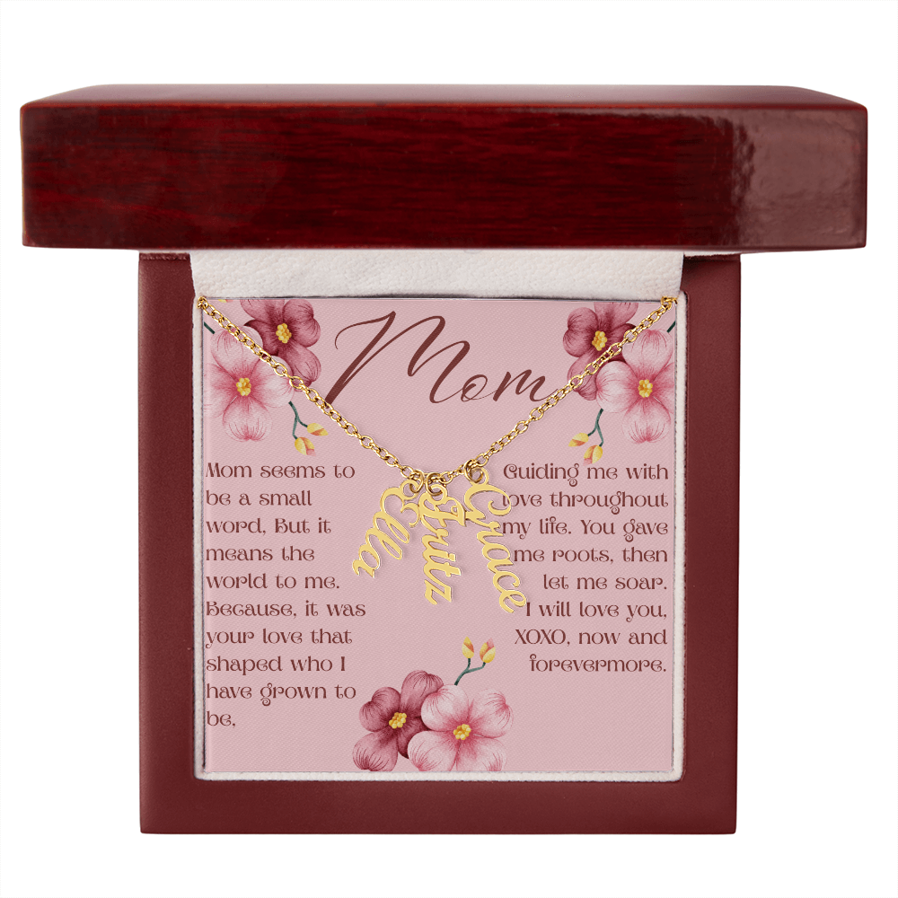Mom~ Children's Name Pendant