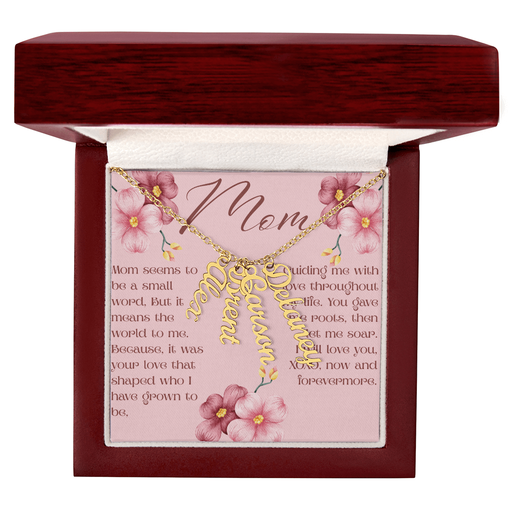 Mom~ Children's Name Pendant