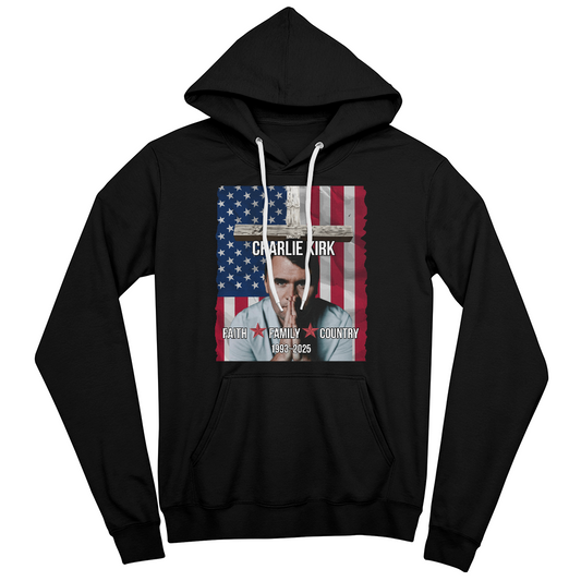 Charlie Kirk Memorial Hoodie
