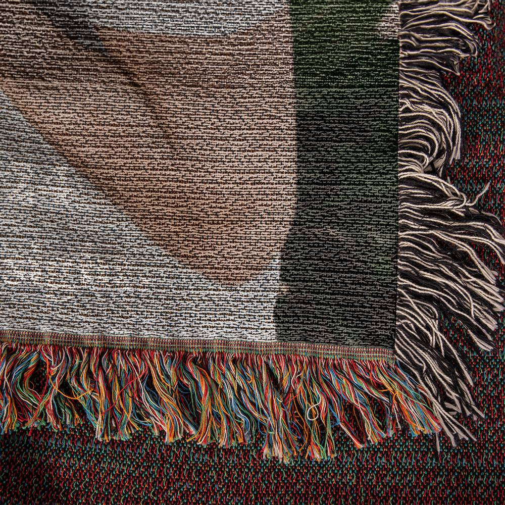 Custom Photo Woven Blanket (Landscape)